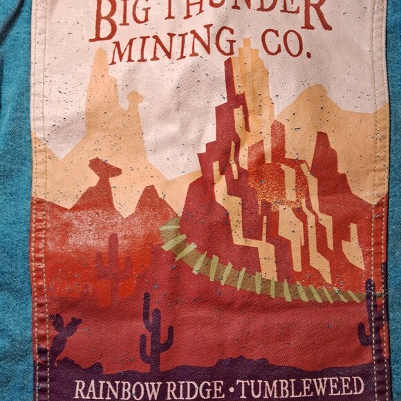 Disney Ily 4EVER Big Thunder Mountain Railroad Denim Jacket Girls - A Brand-New - Picture 6 of 15